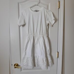 Sea New York Girls White Cotton Dress – Size 12